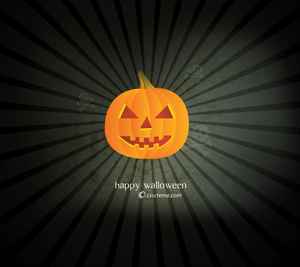 Fondo de pantalla Halloween Pumpkin 960x854