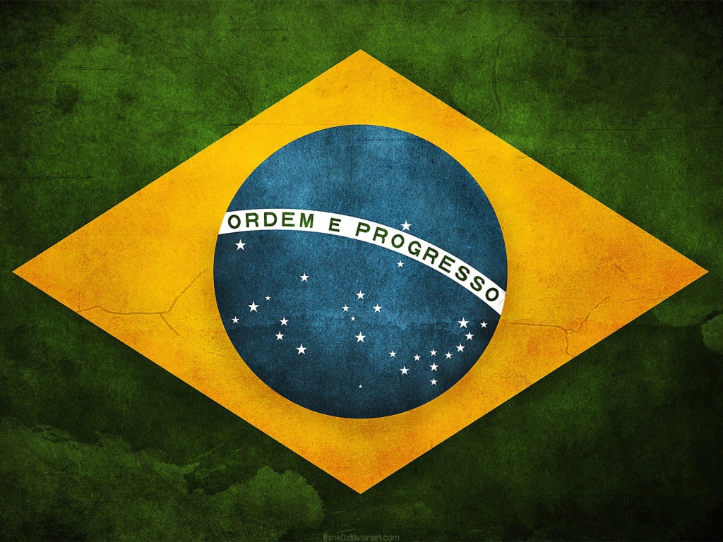 Fondo de pantalla Brazilian Flag 1024x768
