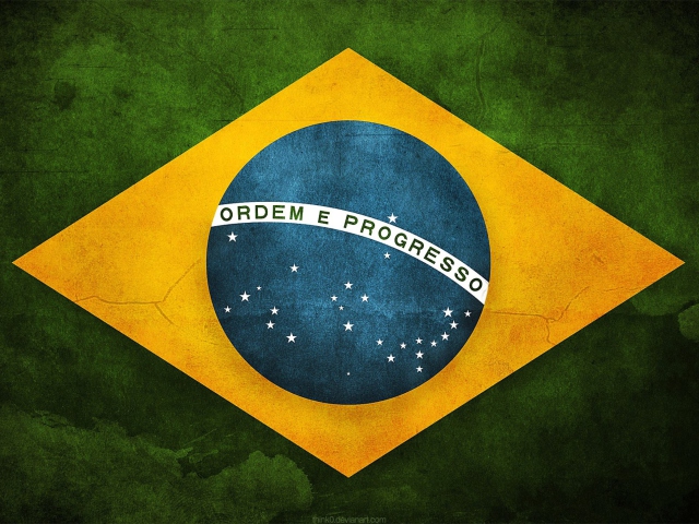 Fondo de pantalla Brazilian Flag 640x480