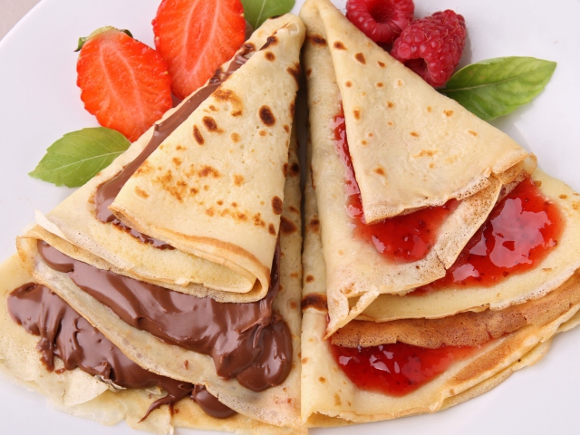 Das Russian Pancakes Wallpaper 640x480