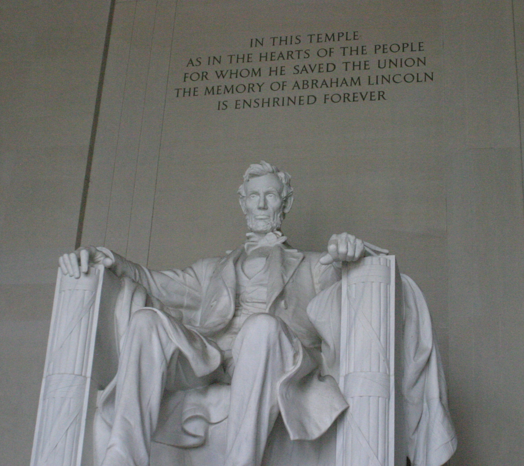 Sfondi Lincoln Memorial Monument 1080x960