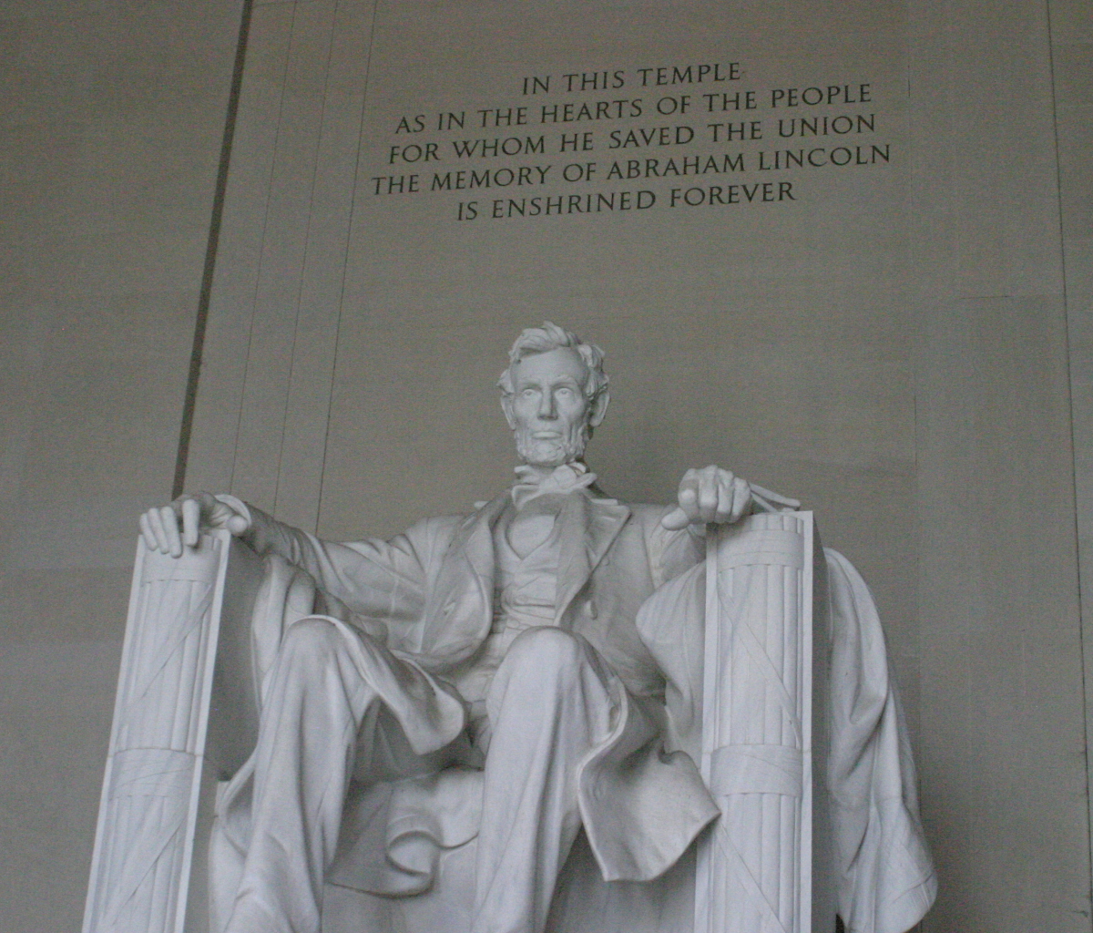 Das Lincoln Memorial Monument Wallpaper 1200x1024