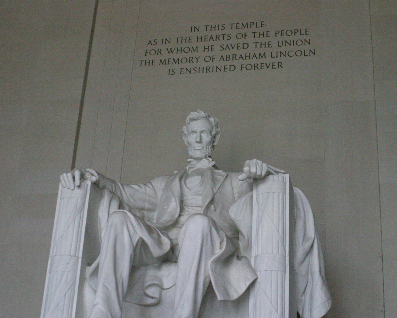 Fondo de pantalla Lincoln Memorial Monument 1280x1024