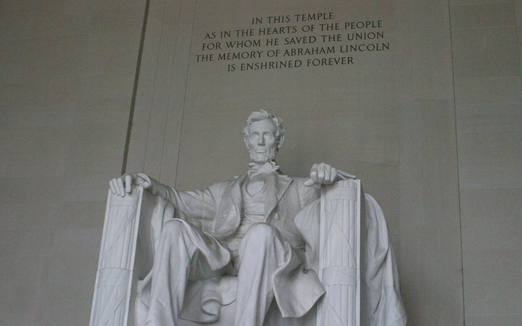 Sfondi Lincoln Memorial Monument 1680x1050