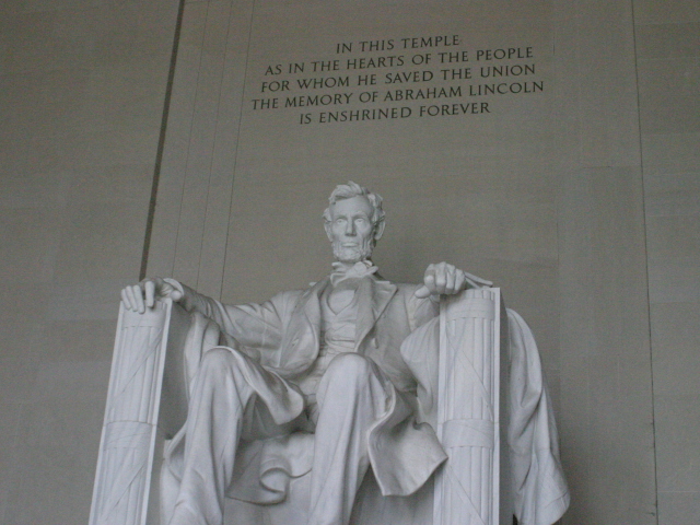 Обои Lincoln Memorial Monument 640x480