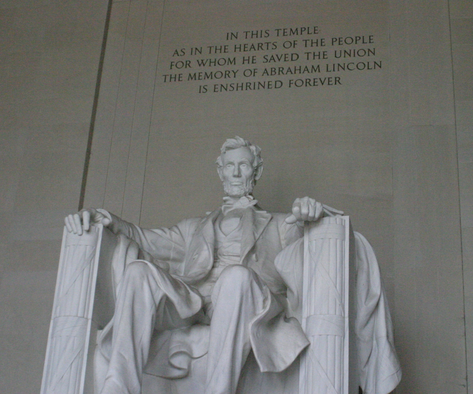 Das Lincoln Memorial Monument Wallpaper 960x800