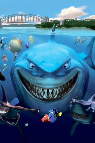 Fondo de pantalla Finding Nemo 320x480