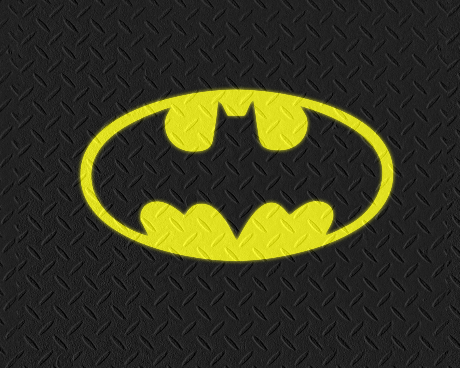 Das Batman Logo Wallpaper 1600x1280