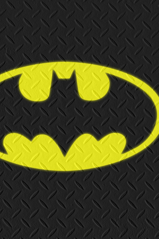 Das Batman Logo Wallpaper 320x480