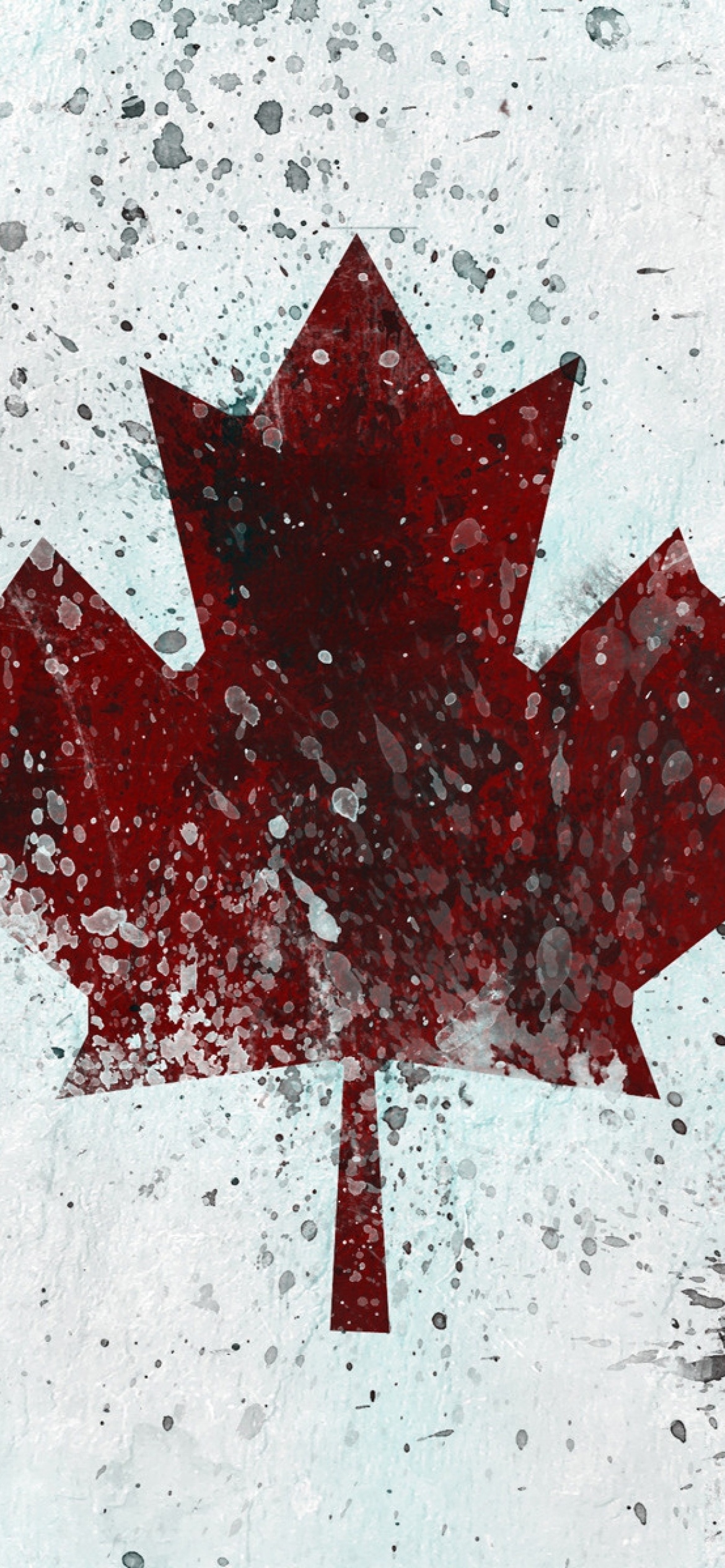 Canada Flag wallpaper 1170x2532