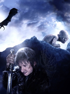 Fondo de pantalla The Hobbit An Unexpected Journey 240x320