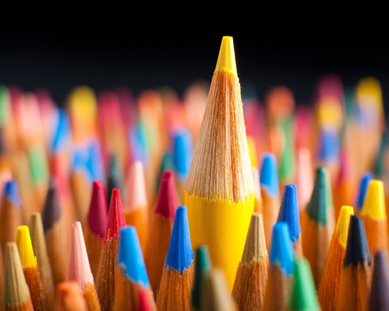 Das Colorful Pencils Wallpaper 1280x1024