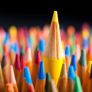 Colorful Pencils - Obrázkek zdarma pro iPad