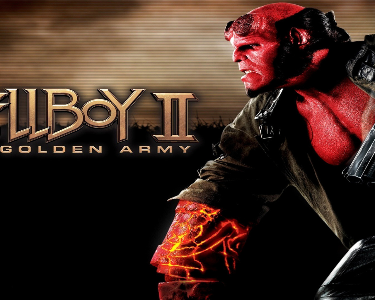 Обои Hellboy II The Golden Army 1280x1024