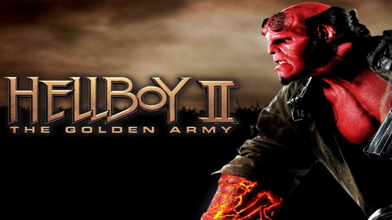 Das Hellboy II The Golden Army Wallpaper 1366x768