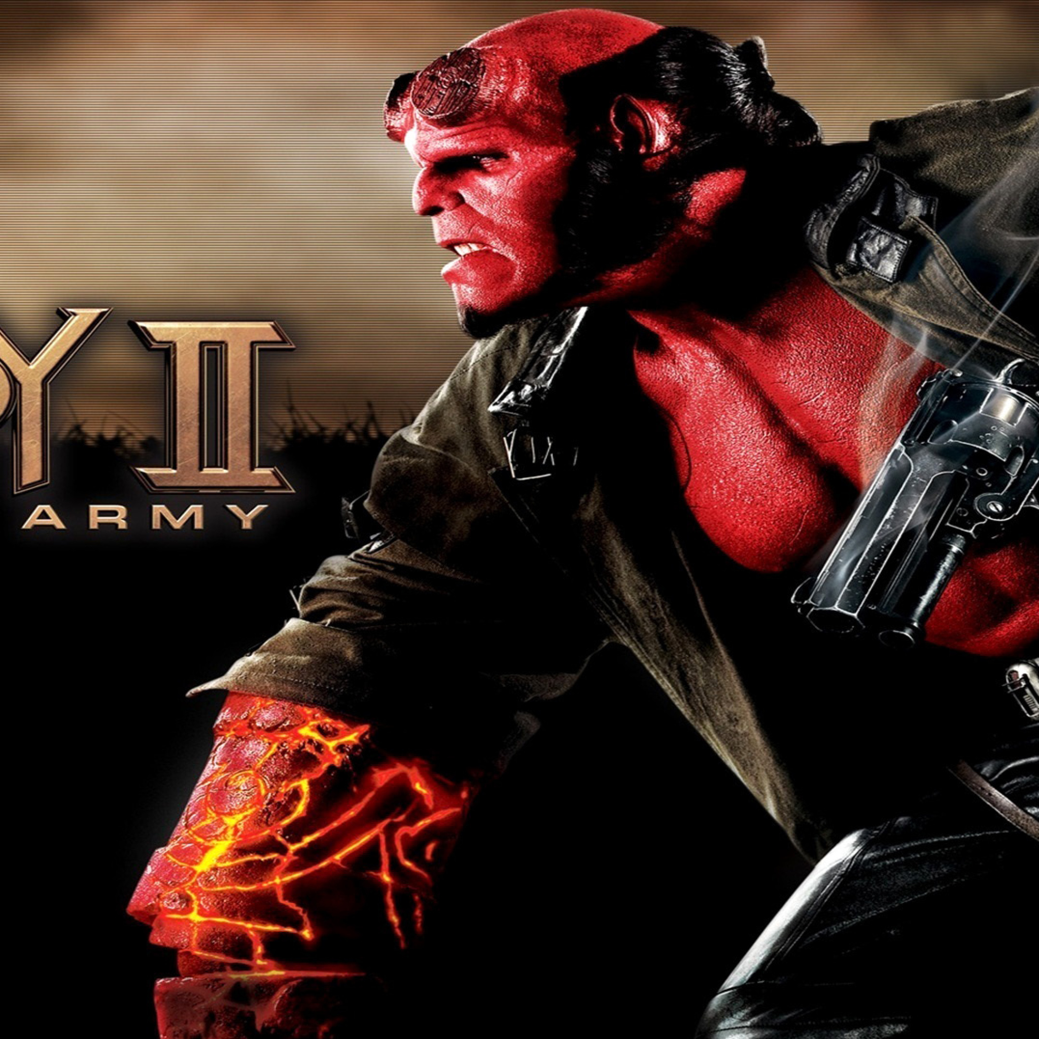 Обои Hellboy II The Golden Army 2048x2048