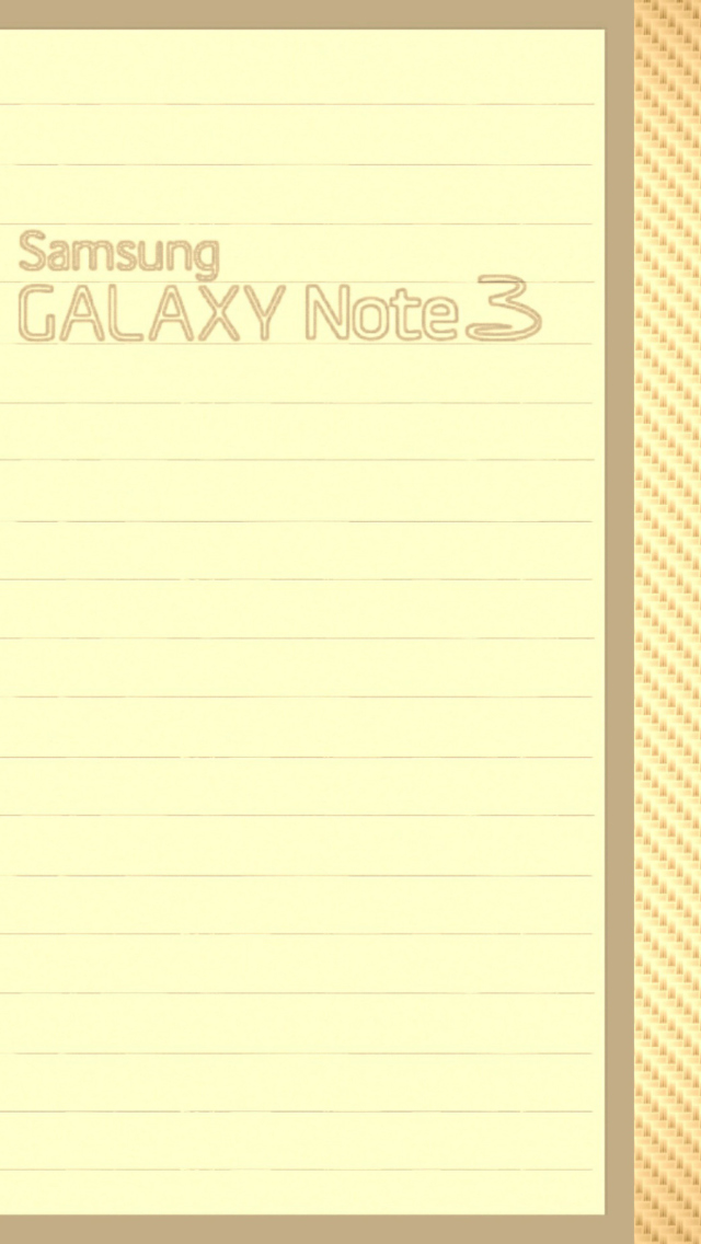 Das Galaxy Note 3 Wallpaper 640x1136