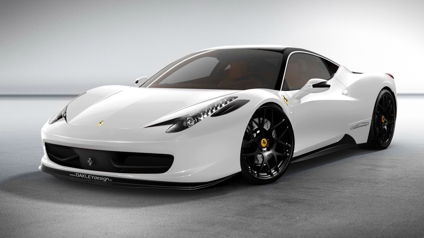 Sfondi Ferrari 458 Italia 1366x768