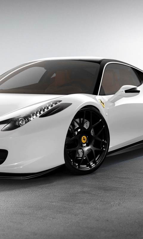 Das Ferrari 458 Italia Wallpaper 480x800