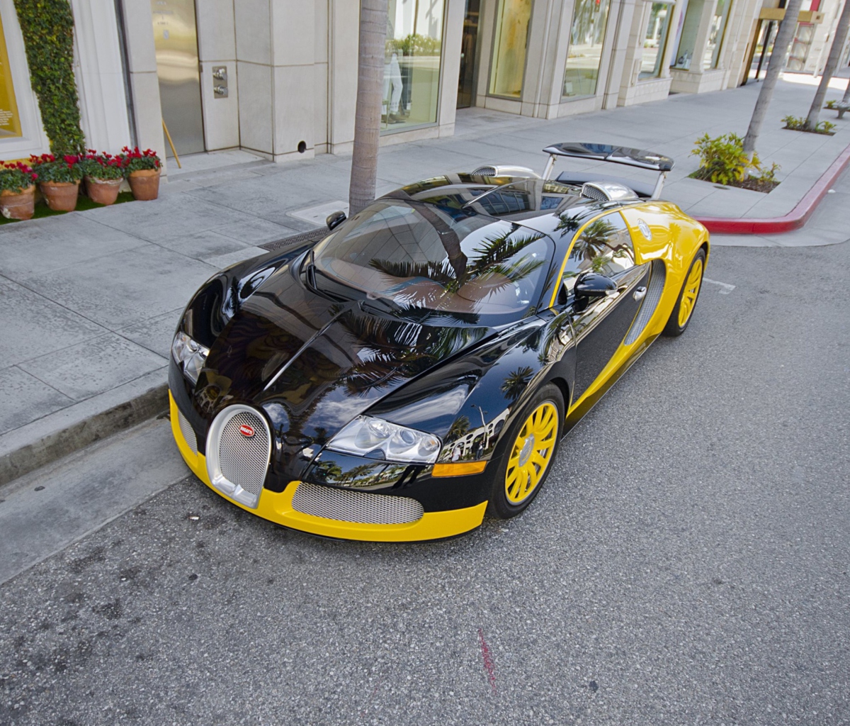 Das Bugatti Veyron Wallpaper 1200x1024