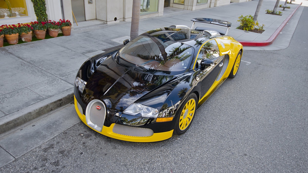 Screenshot №1 pro téma Bugatti Veyron 1280x720