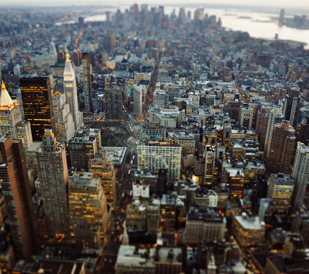 Das New York Manhattan Wallpaper 1080x960
