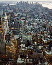 Fondo de pantalla New York Manhattan 176x220