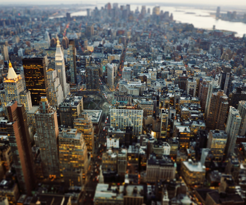 Fondo de pantalla New York Manhattan 480x400