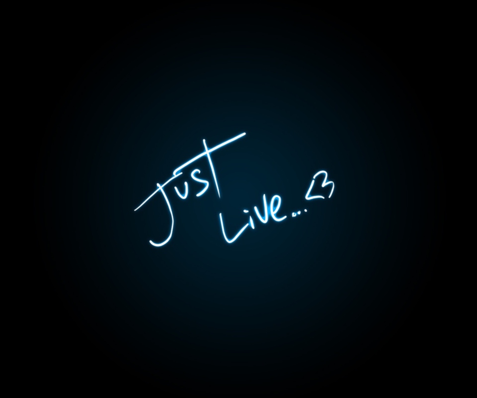 Just Live wallpaper 960x800