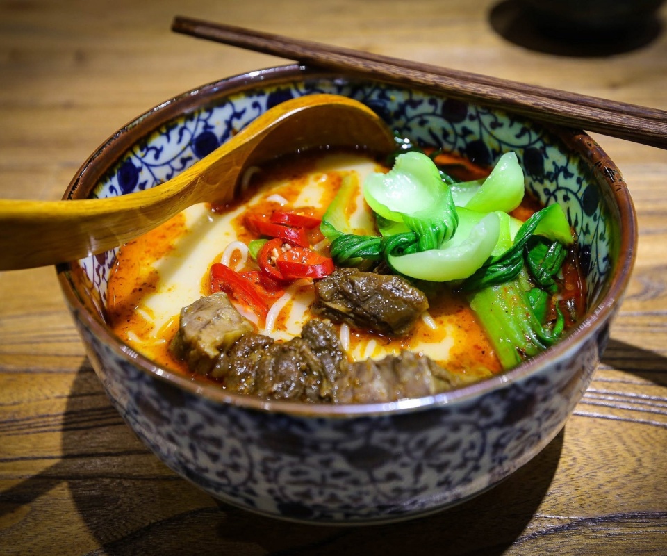 Обои Asian Soup 960x800