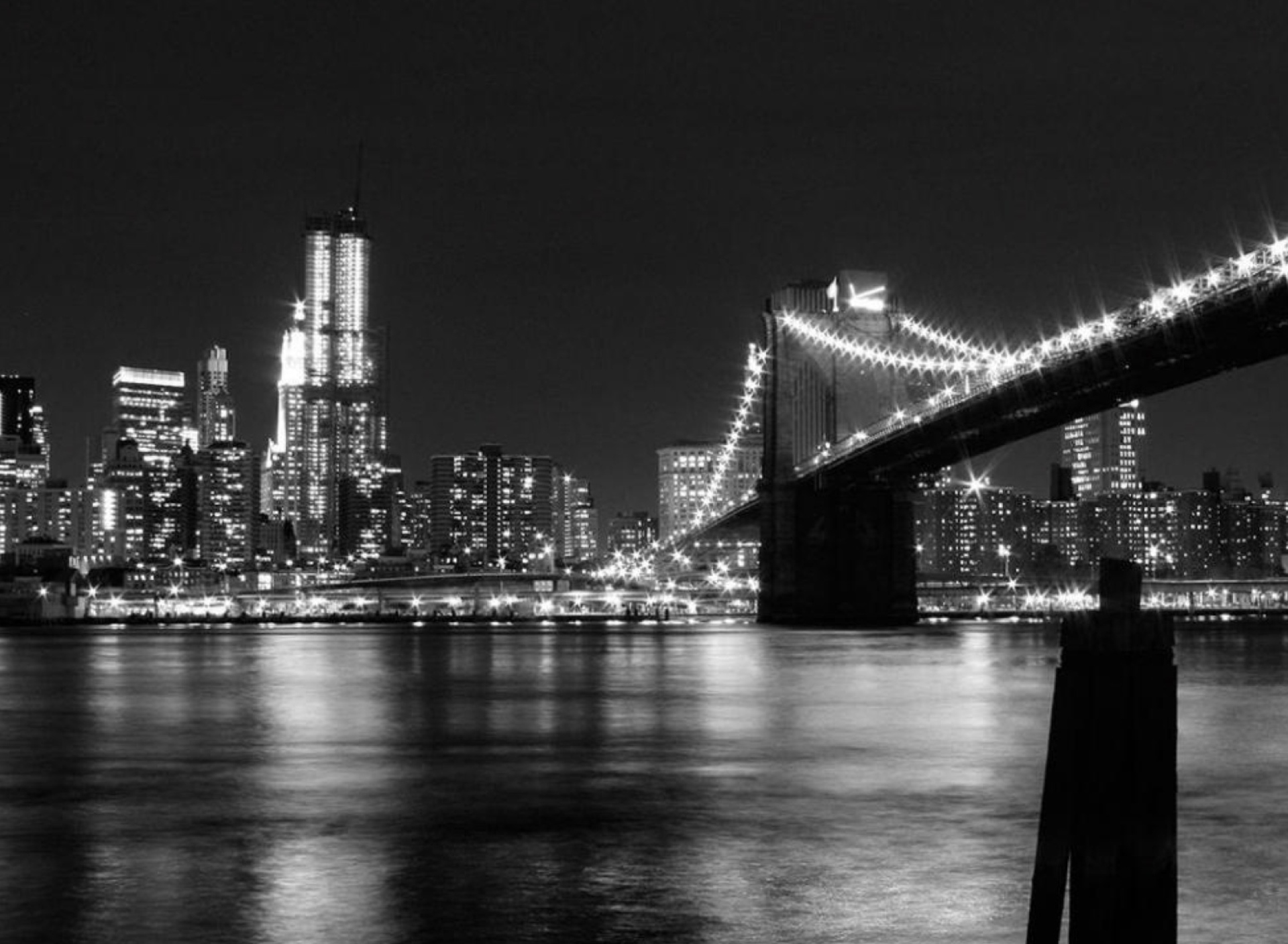 Fondo de pantalla New York City Lights 1920x1408