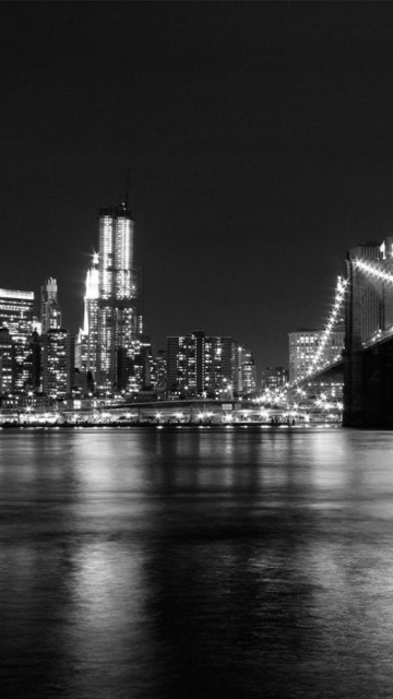 Das New York City Lights Wallpaper 360x640