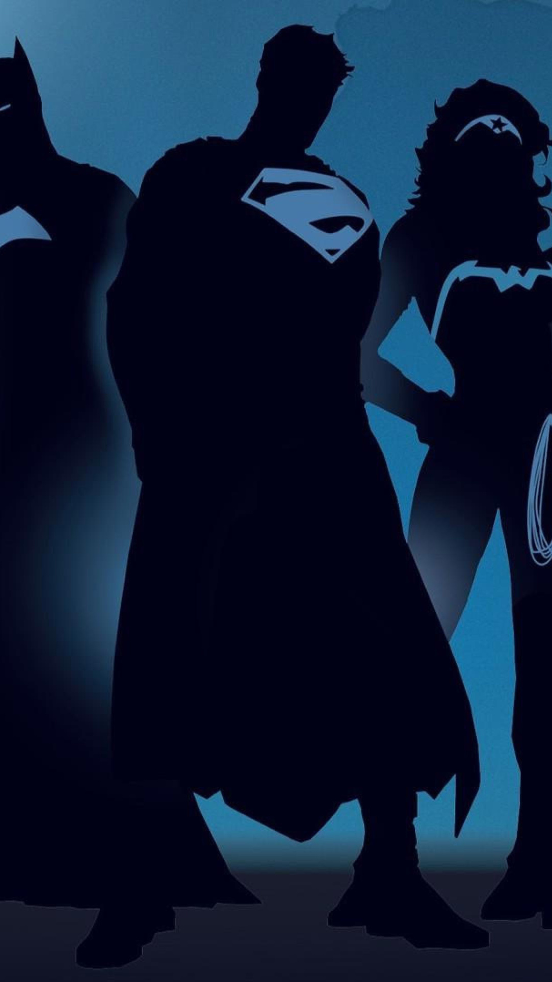 DC Comics Superheroes wallpaper 1080x1920
