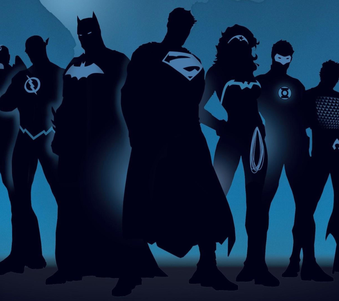Fondo de pantalla DC Comics Superheroes 1080x960