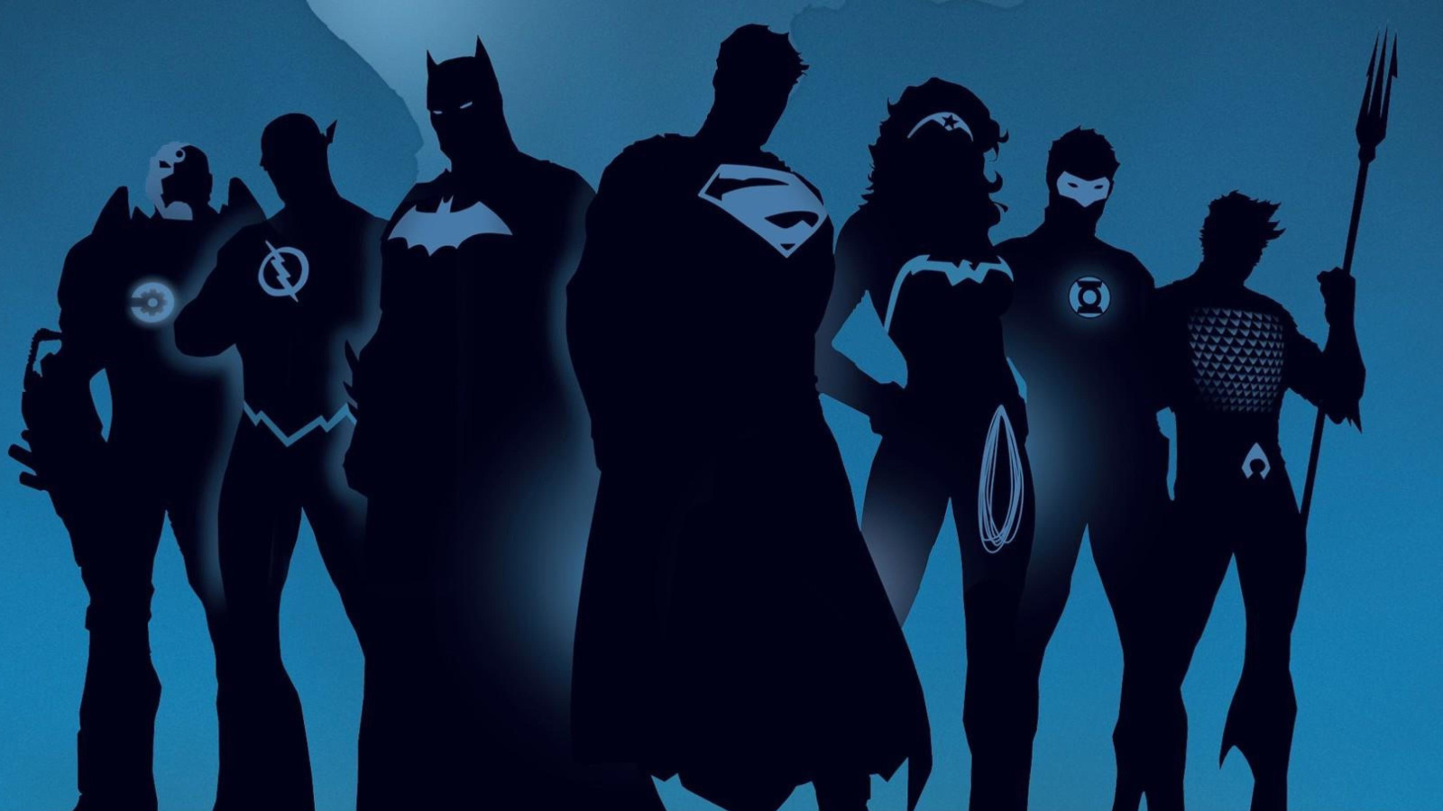 DC Comics Superheroes wallpaper 1600x900