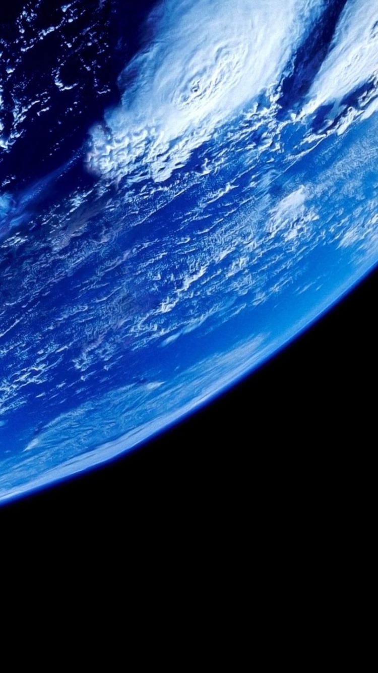 Das Blue Planet Wallpaper 750x1334