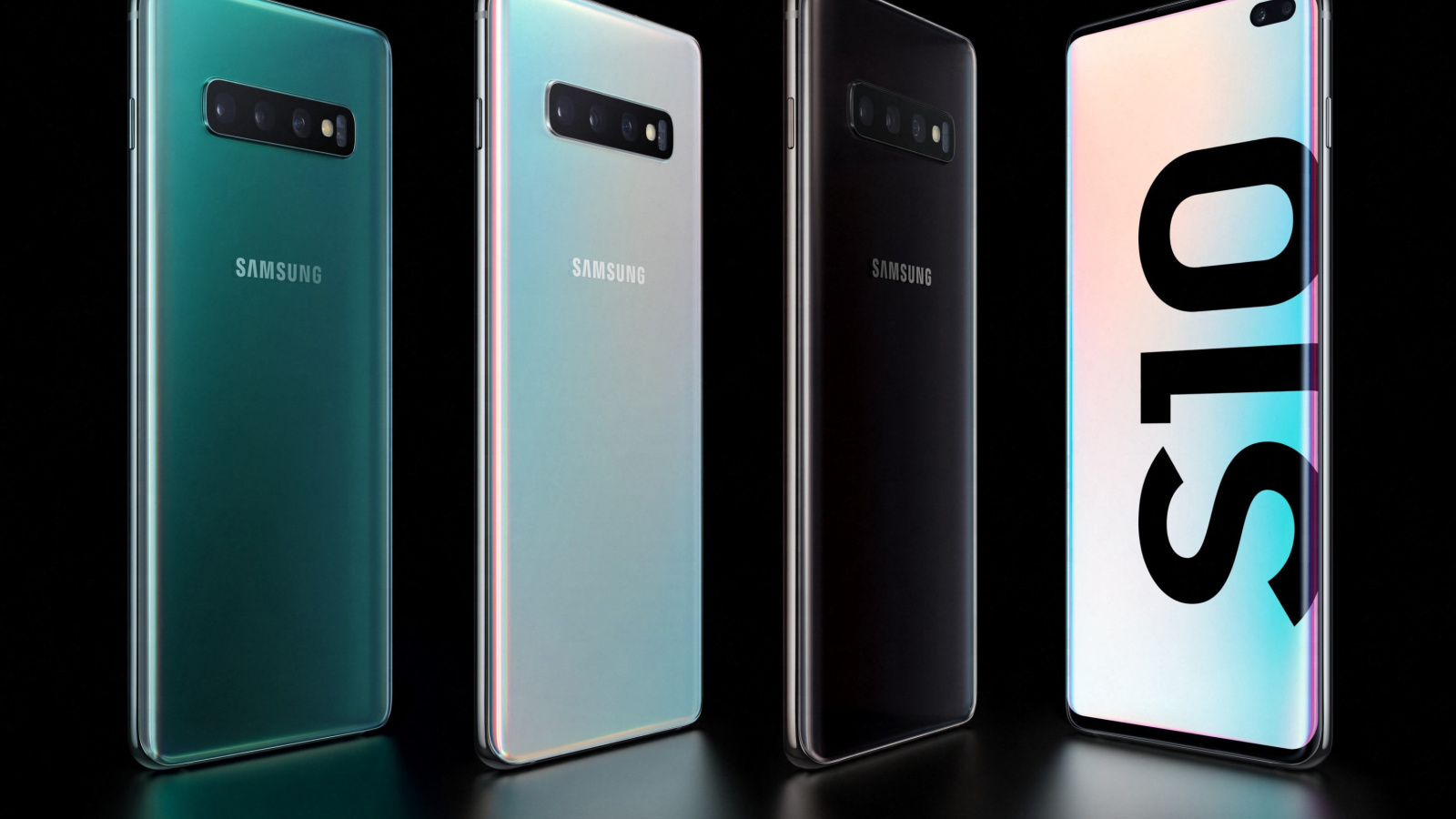 Обои Samsung Galaxy S10 1600x900