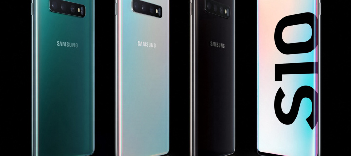 Обои Samsung Galaxy S10 720x320
