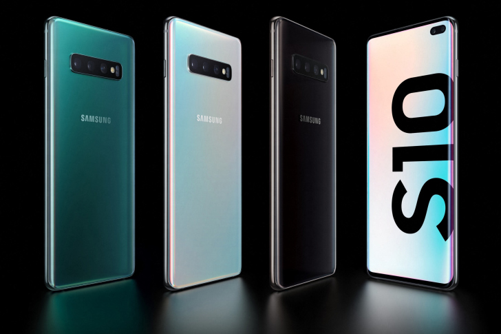 Обои Samsung Galaxy S10