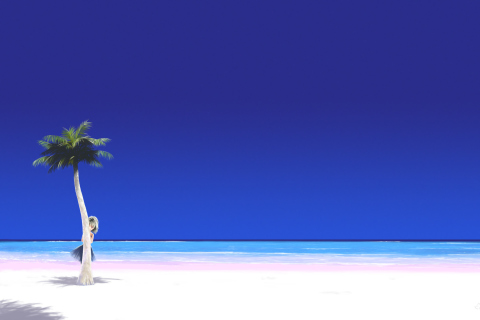 Beach Painting screenshot #1 480x320