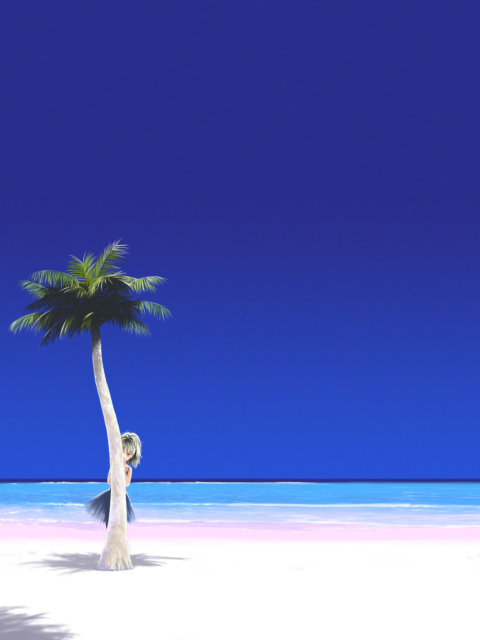 Beach Painting screenshot #1 480x640