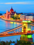 Fondo de pantalla Budapest - Hungarian Parliament Building 132x176
