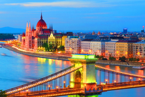 Budapest - Hungarian Parliament Building screenshot #1 480x320