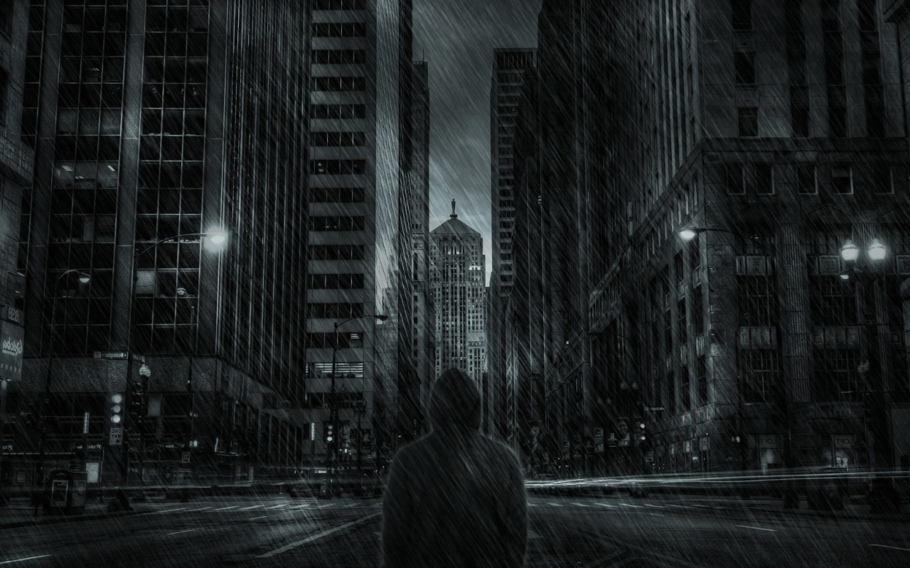 Dark City HD wallpaper 1280x800