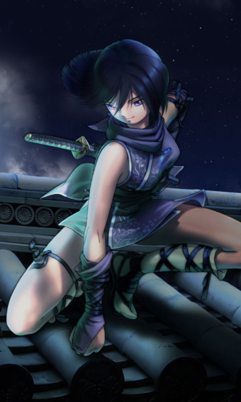 Screenshot №1 pro téma Anime Ninja 480x800
