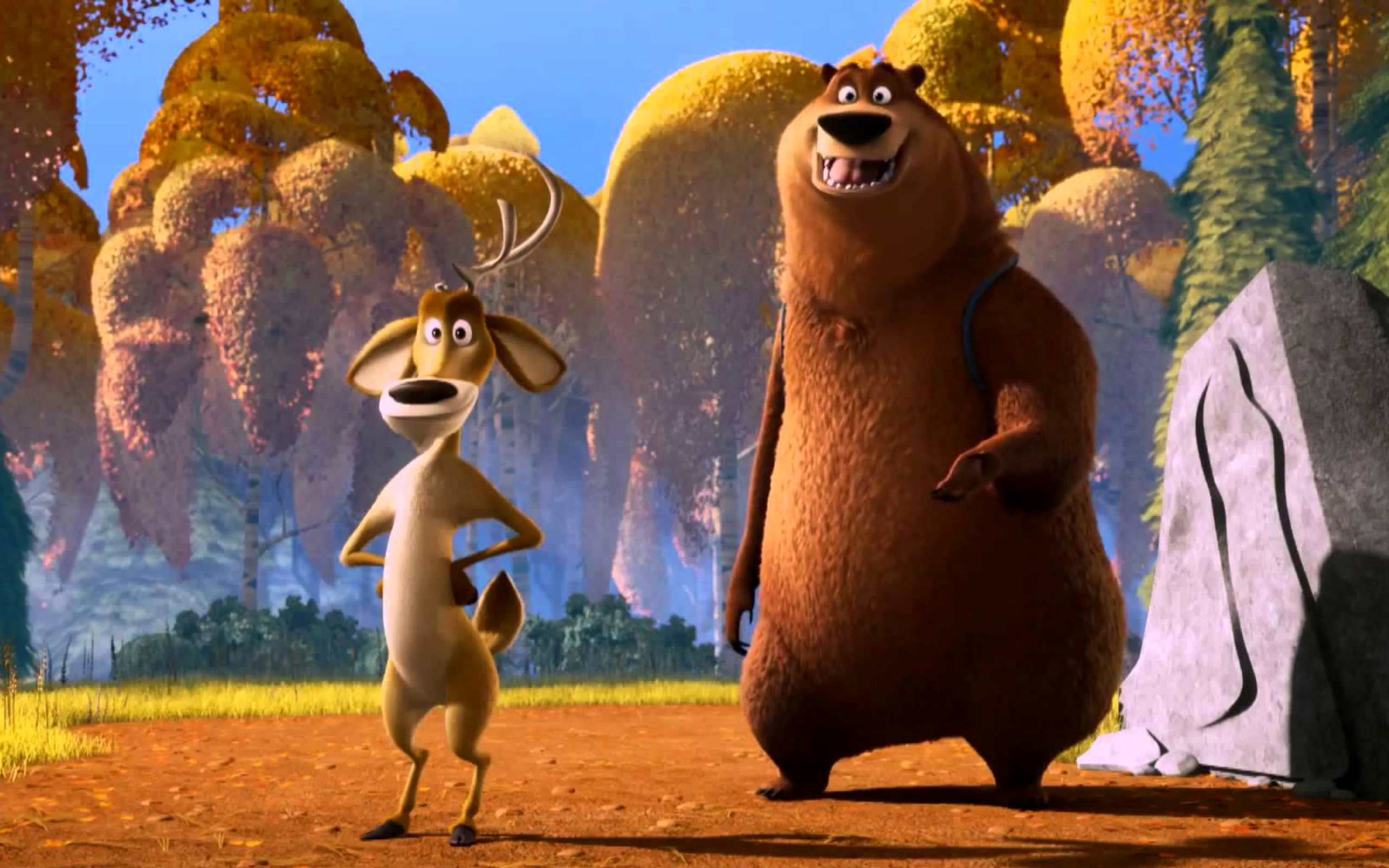 Open Season 3 Scared Silly wallpaper 2560x1600