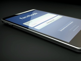 Обои Facebook Phone 320x240