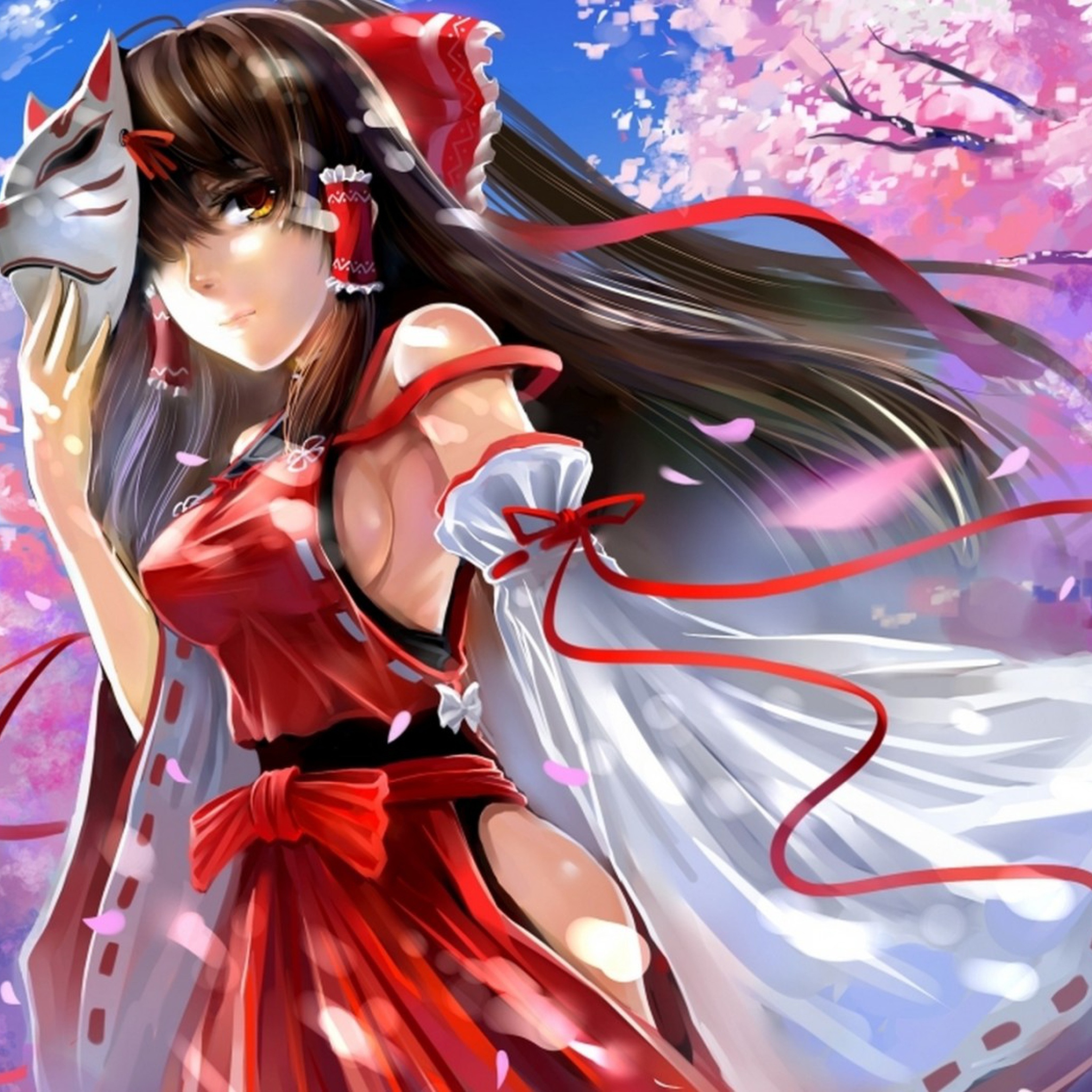 Fondo de pantalla Hakurei Reimu 2048x2048