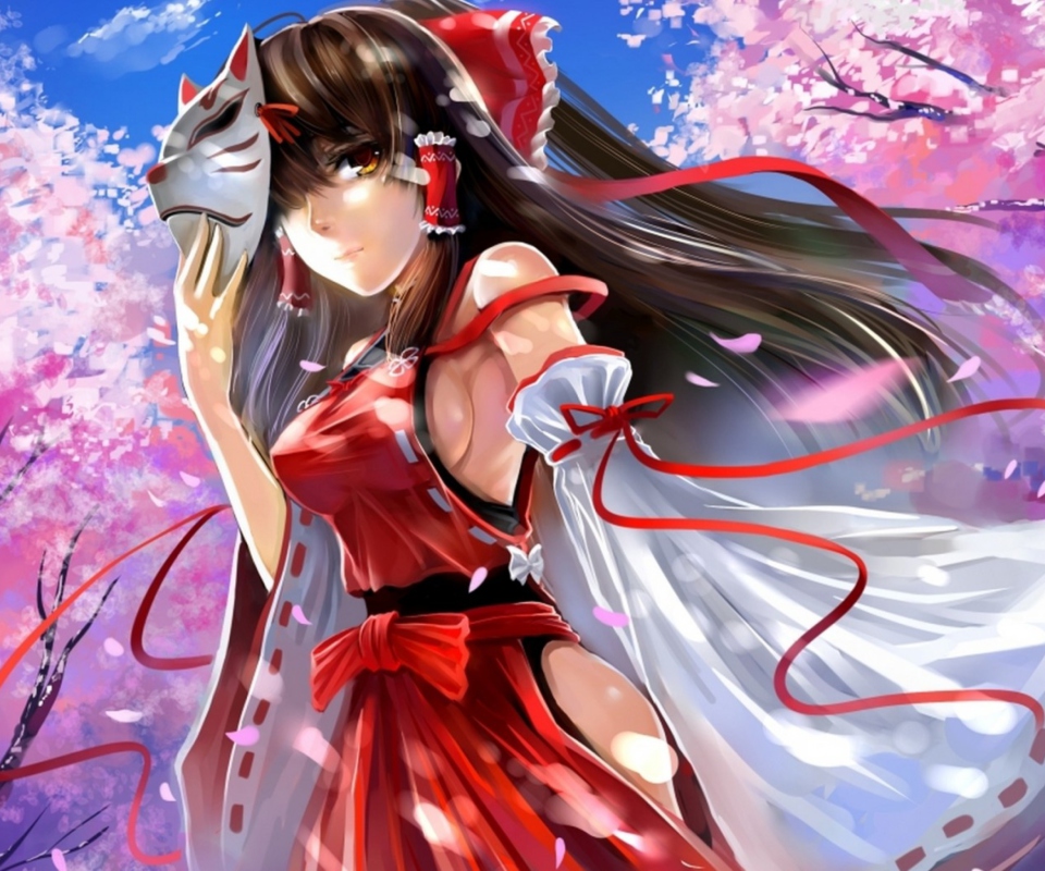 Hakurei Reimu screenshot #1 960x800