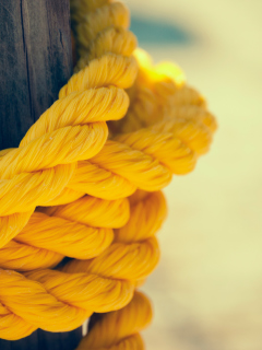 Yellow Rope wallpaper 240x320